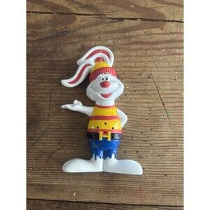 Applause Rabbit Pirate Whistle Cereal Toy  t5047 90s 80s